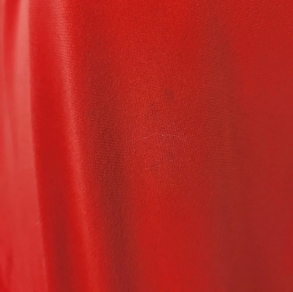 CACHE Red Gold Chain Neck Sheath Dress - Picture 4 of 6